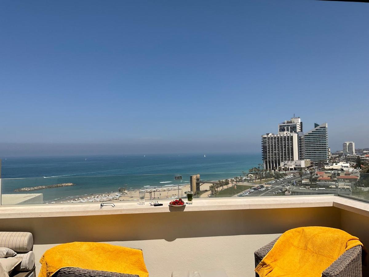 Sea Front Panoramic Duplex Roof-Top Herzliya Exterior photo